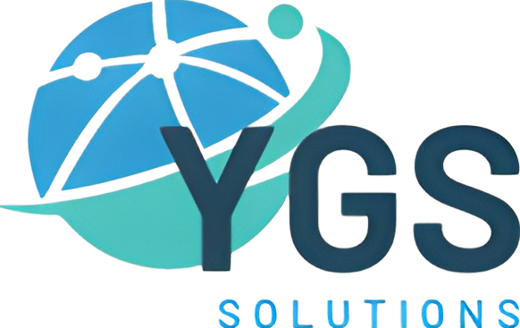 YGS Web Solutions Pvt Ltd logo with a globe.